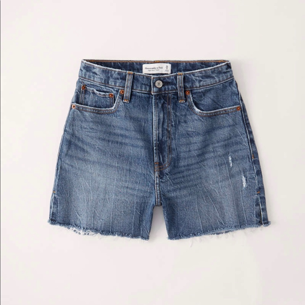 NWT Abercrombie high rise shorts